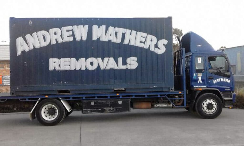 Andrew Mathers Removal's Trucks